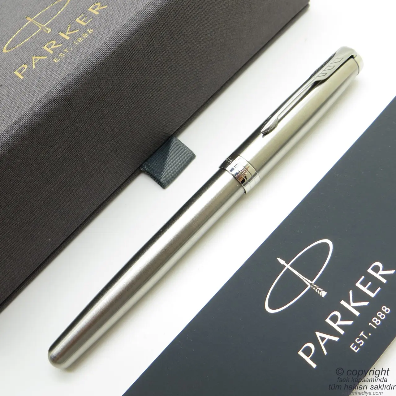 Parker Sonnet SS CT перьевая ручка | Перьевая İsme специальная |-ручка для подарка