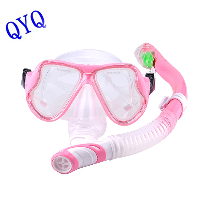 Professional underwater diving mask scuba diving goggles all-dry Snorkel mask snorkeling equipment