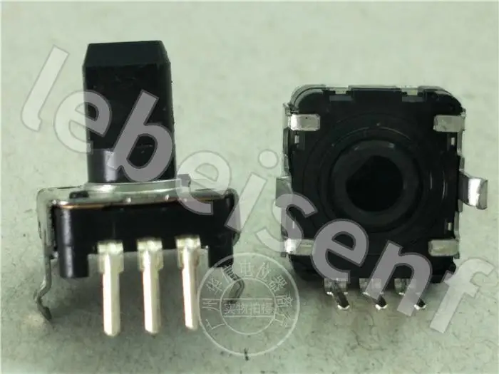

6pcs for Japan ALPS EC12 Encoder Potentiometer / with step 24 points / handle length 10MMF