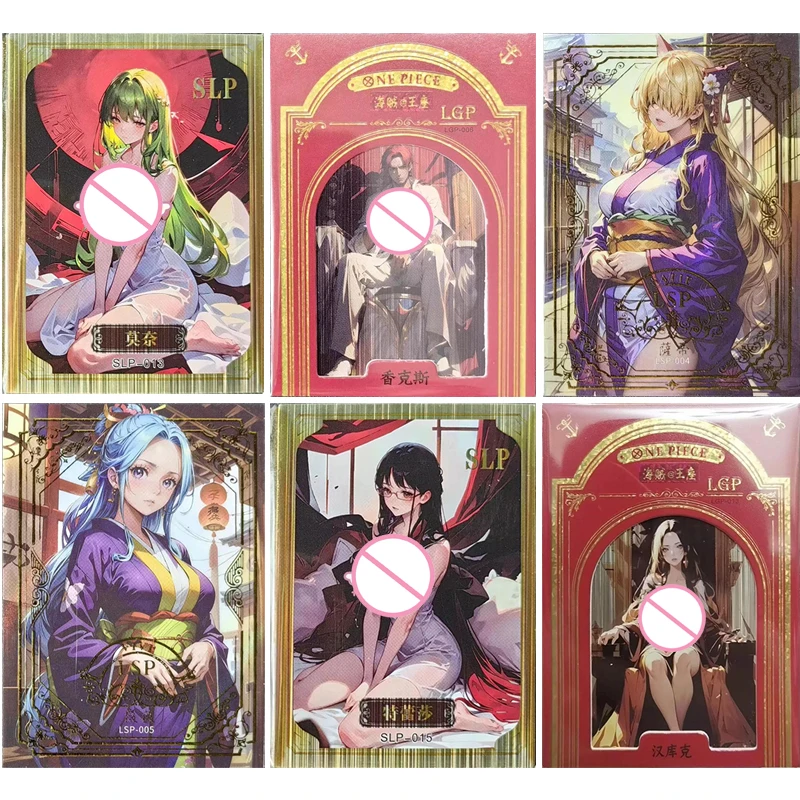 Anime One Piece Glp Slp Lsp Series Collection Card Nefertari D. Vivi Boa Hancock Shanks Entertainment Toys Scheda Di Gioco Da Tavolo