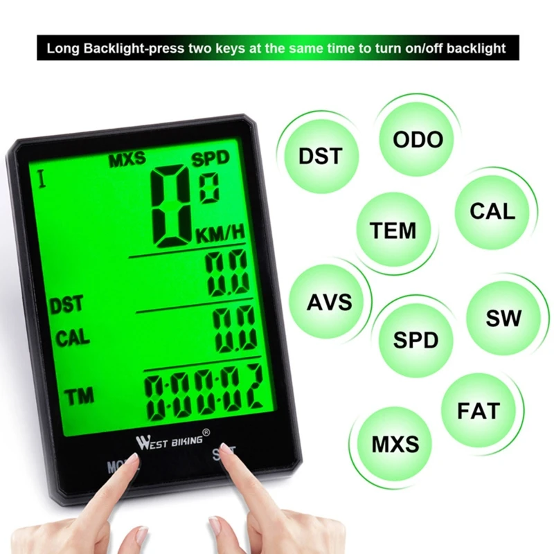bicycle stopwatch inbike