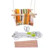 Children Swing Disc Toy Seat Kids Swing Rope Swings Outdoor Playground Hanging Garden Play Entertainment Activity For Adult/Kid 3