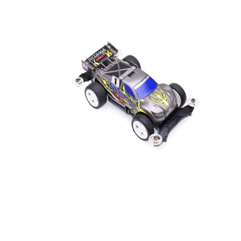 

Оригинальный подлинный Tamiya Mini 4WD модель гонщика автомобиль, четырехколесный привод MS, шасси, Nikon Jr Nilag 18619, гоночный автомобиль, 4-колесный