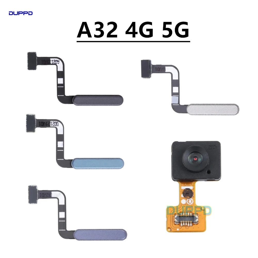 

Гибкий ленточный кабель для Samsung Galaxy A32 4G Φ A326 A325 A325F A326B Главная Кнопка Датчик отпечатков пальцев Touch ID запасные части