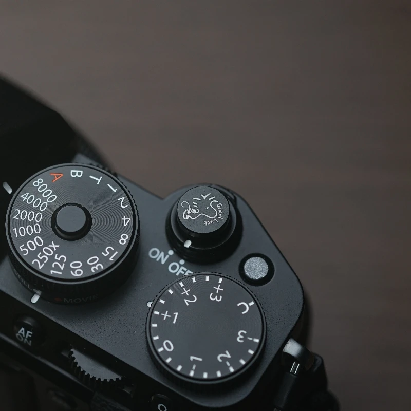 Camera Hot Shoe Protector Cover Cold Shoe Cover Shutter Button Soft Release Button Camera Decorations For Canon Fuji Sony Lumix