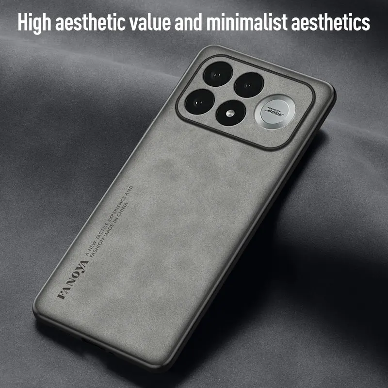 Luxury Silicone Leather Shockproof Bumper Case - Premium Back Cover