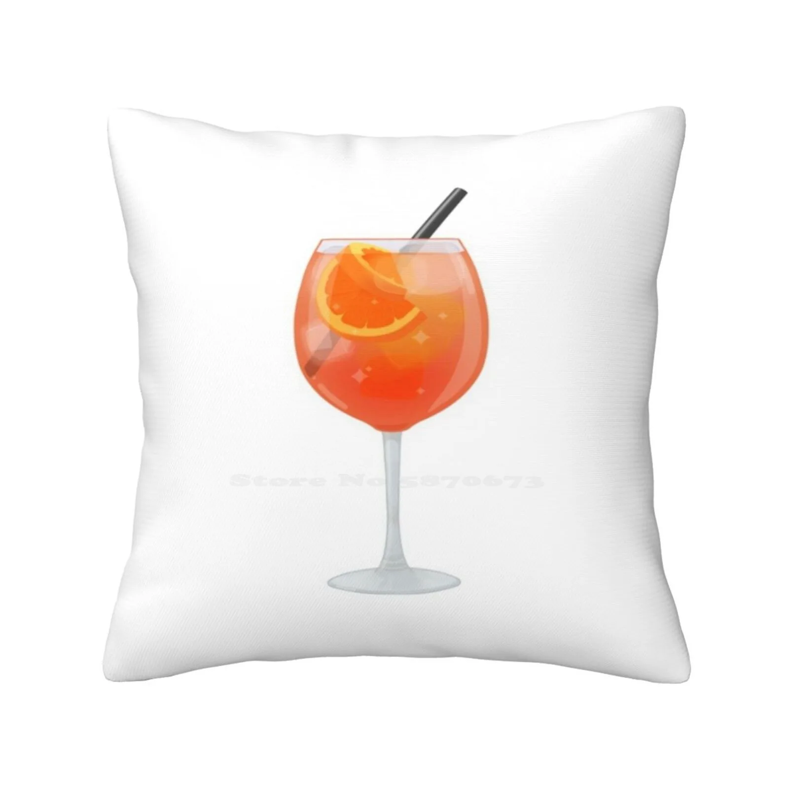 Spritz Home Sofa Car Waist Throw Federa Spritz Campari Orange Citrus Drink Bicchiere Da Vino Bevanda Summer Explosor Cocktail Yum