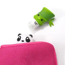 

2Pcs 60ml Bamboo 90ml Panda Travel Shampoo Gel Lotion Storage Bottle Container Storage Bottle Container Accessories