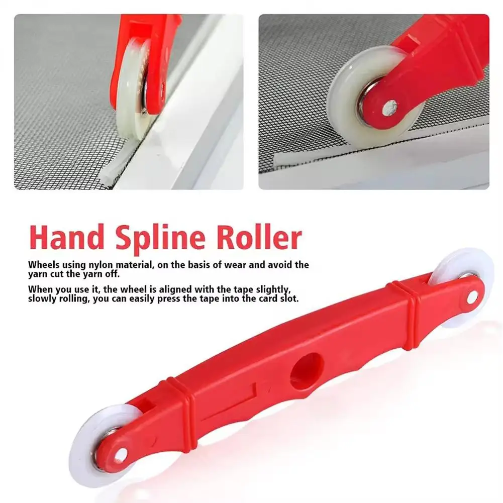 

Nylon Mesh Wheel Window Installation Tool Screen Window Tool Roller Hand Rolling Installation Window Pressure Wheel T4D2
