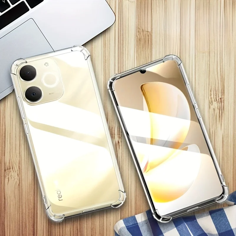 Clear Soft Silicone Phone Case - Transparent Back Cover