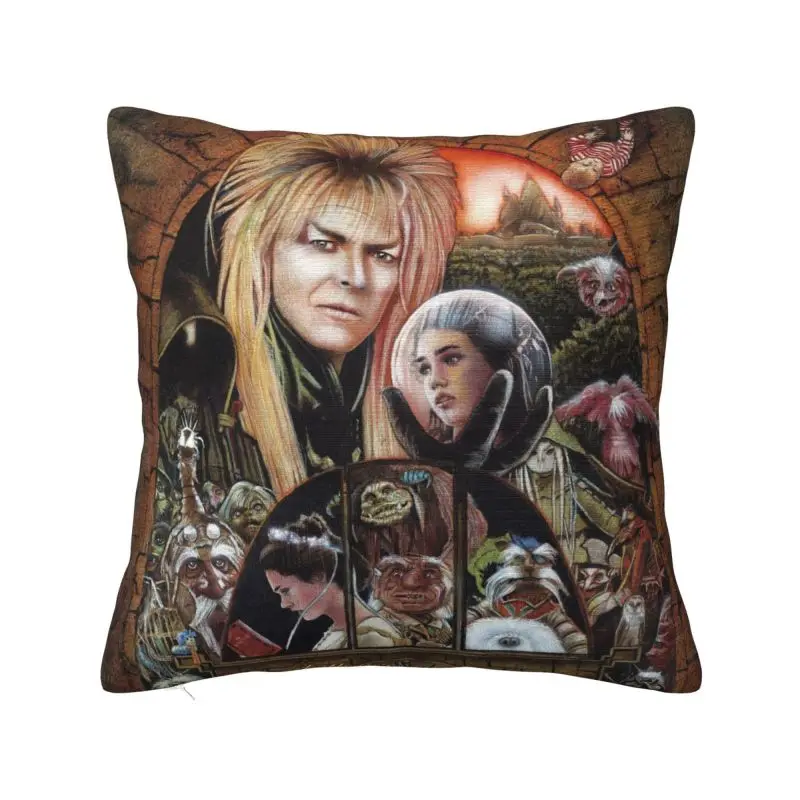 

Fantasy Film Labyrinth Luxury Throw Pillow Cover Decoration Jareth The Goblin King Sofa Cushion