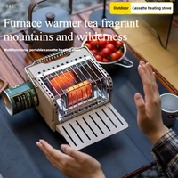 Outdoor Mini Heating Stove Camping Gas Stove Fishing Camping Heater Outdoor Portable Car 2024 Winter Camping Outdoor Supplies 1