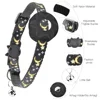 for Apple Tag Cat Collar, Reflective Kitten Collar with Airtag Case Holder and Bell for Girl Boy Cats ,Safe Breakaway Necklace 2