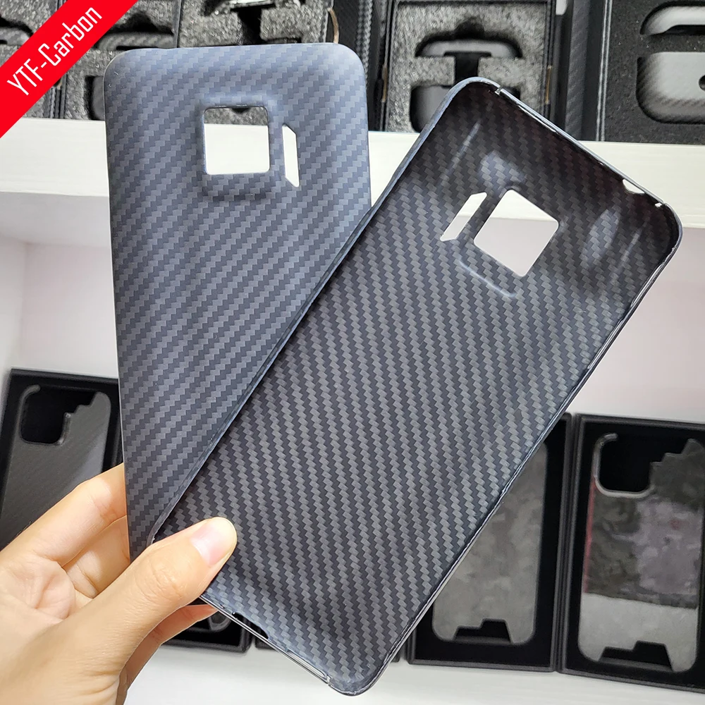 

YTF-карбоновое волокно чехол для Nubia Red Magic 7Pro тонкий противоударный жесткий чехол для телефона из арамидного волокна противоударный деловой чехол.