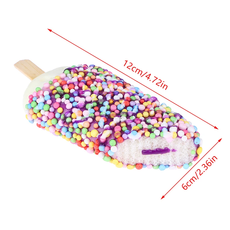 Giocattolo di gelato in legno per bambini, ghiaccioli pop per bambini di età 3 4 5 6 anni - Giochi e Prodotti per l'Età Evolutiva