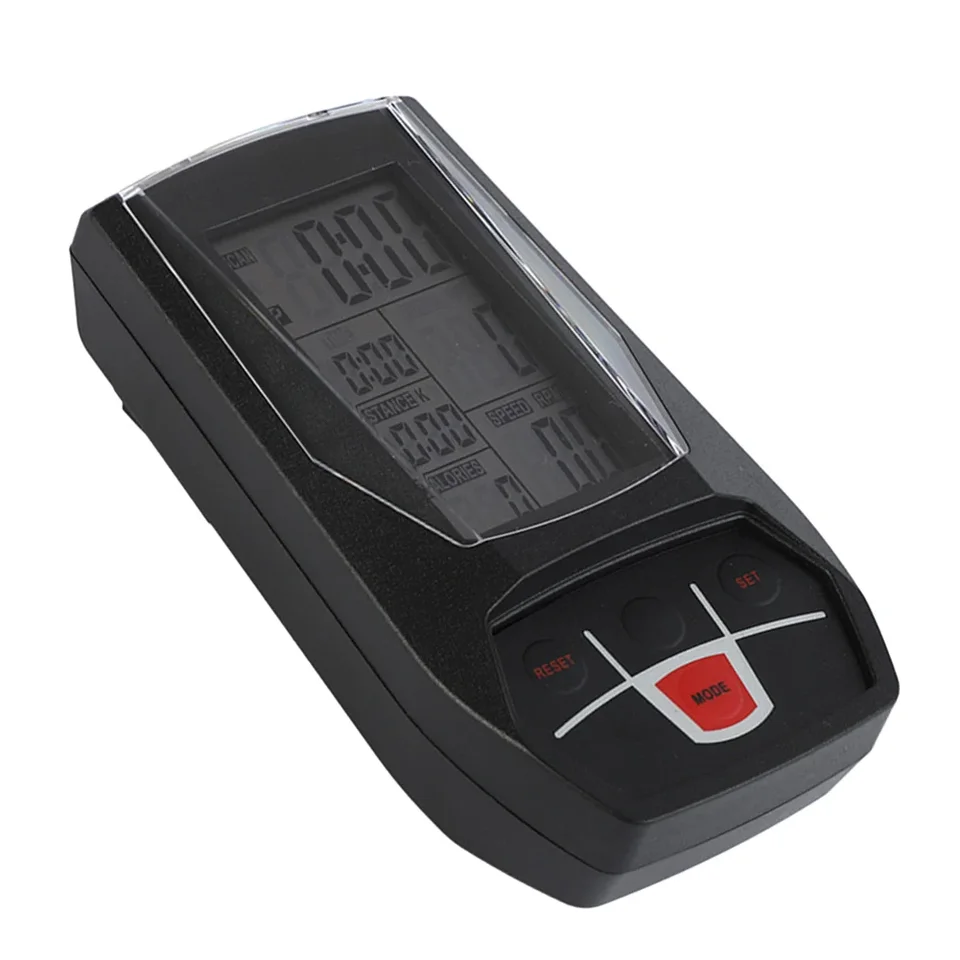Exercise Bike Computer Monitor — Indoor Cycling Speedometer With Scan, Time, Speed, Calories, Mileage Tracking