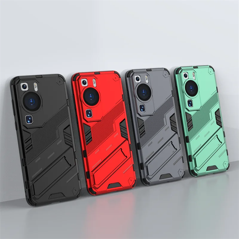 

For Huawei P60 Pro Cover Case For Huawei P60 Pro Coque Fundas Punk Armor Shockproof Hard Phone Bumper For Huawei P60 Pro