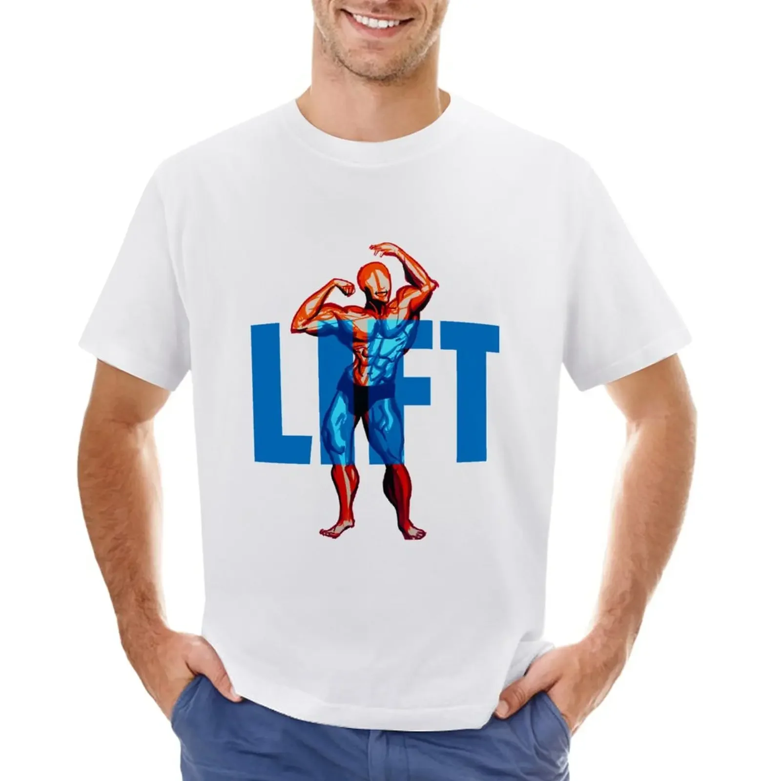 

LIFT T-Shirt blacks Short sleeve tee blanks mens tall t shirts