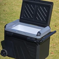 Réfrigérateur de voiture 12V AC DC, congélateur portable pour le camping, refroidisseur à compresseur électrique, SOW45, réfrigérateur-congélateur de voiture grande capacité 5