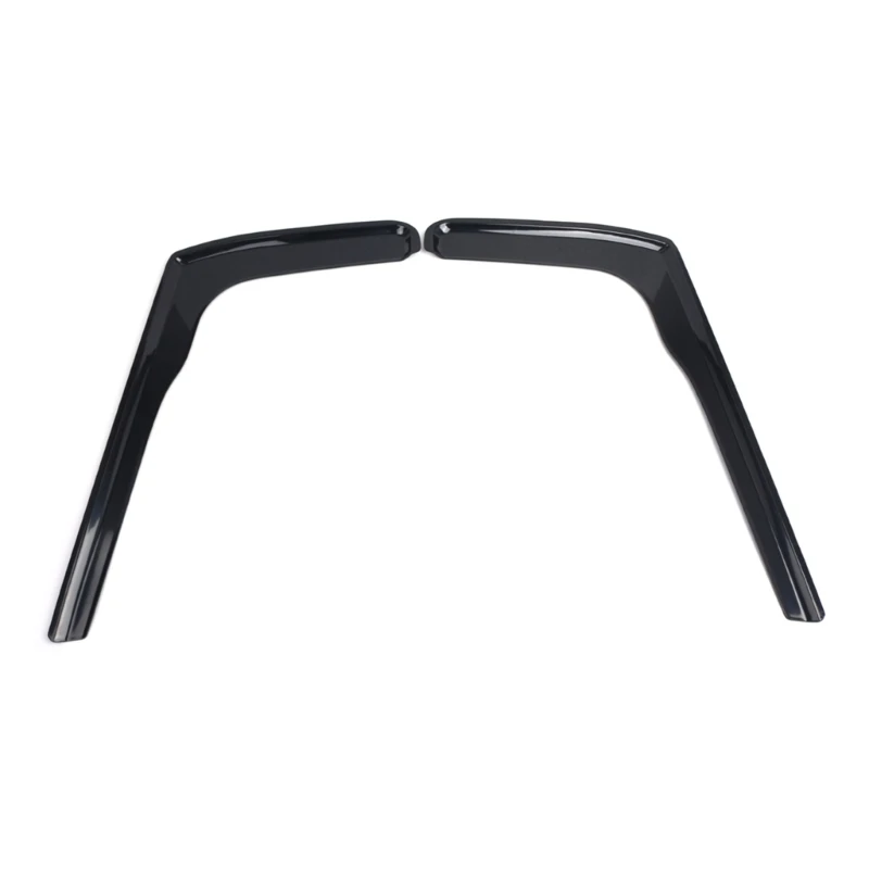 Side Window Wind Deflectors 1 Pair for TRANSIT MK8 2014-Up Exterior Mount Window Vent Visors Rain Guards Rain Shield GTWS