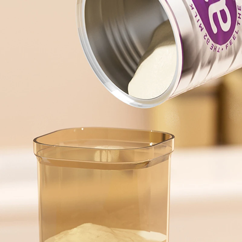 Moisture proof sealed milk powder can Portable milk powder storage tank Baby Rice noodles storage tank
