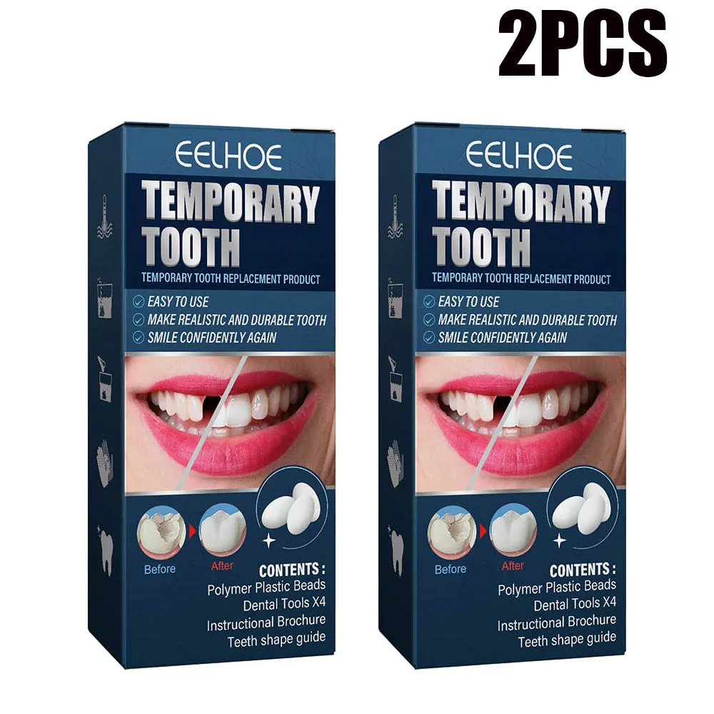 Pegamento para dentadura postiza temporal, pegamento sólido de 50G, cuentas  adhesivas moldeables, reparación de dientes de chapa, color blanco -  AliExpress