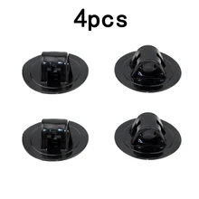 

4Pcs Rowing Drag Safe Hooks Inflatable Boat Kayak Engine Mount Motor Stand Holder Safe Drag Rope Hook D-Ring Pad Patch Marine