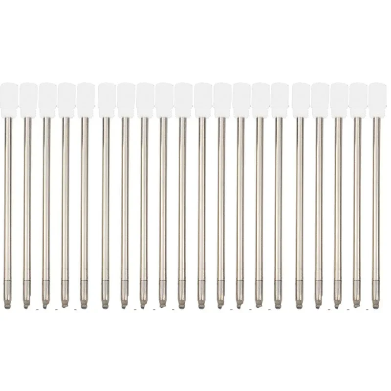 Crystal Pen Refill - Versatile Short Leads for Ballpoint Pens, Blue & Black Ink, Pack of 5/10/20/50, Ideal for School & Office Supplies