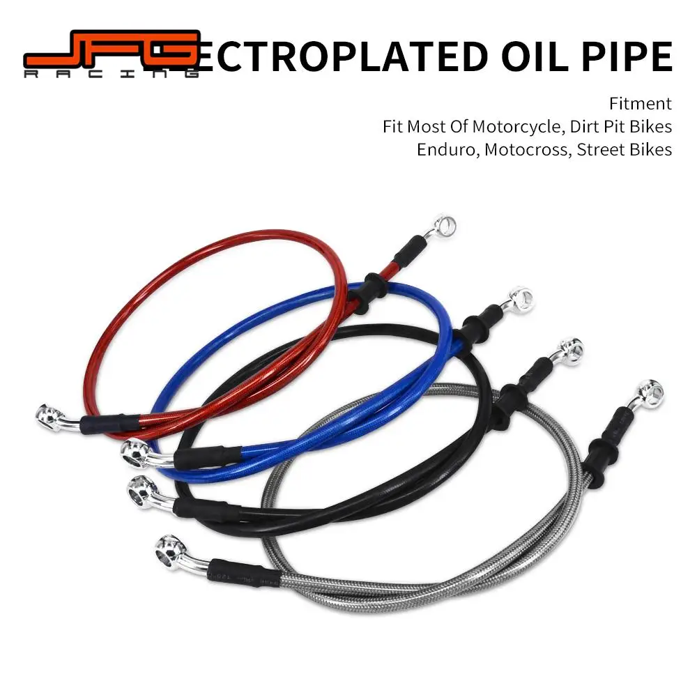 JFG Racing 500mm-2000mm Red Reinforced Hydraulic Clutch Hose For - View #3