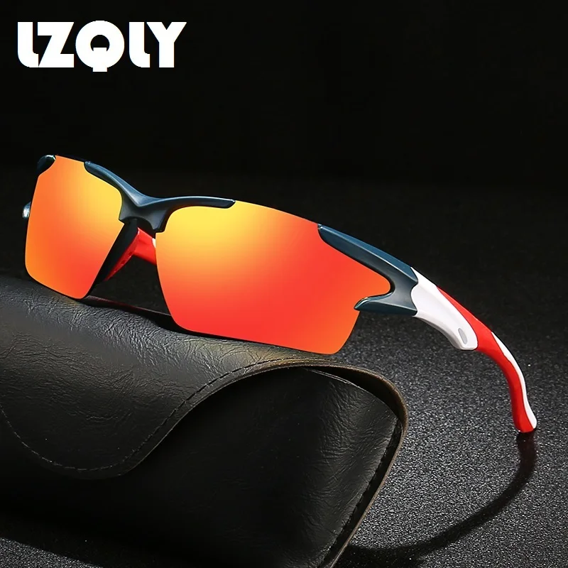 

Luxury Hiking Polarized Sunglasses For Men Women Sport Fishing Design Sun Glasses Vintage Driving Goggles Rimless Shades UV400
