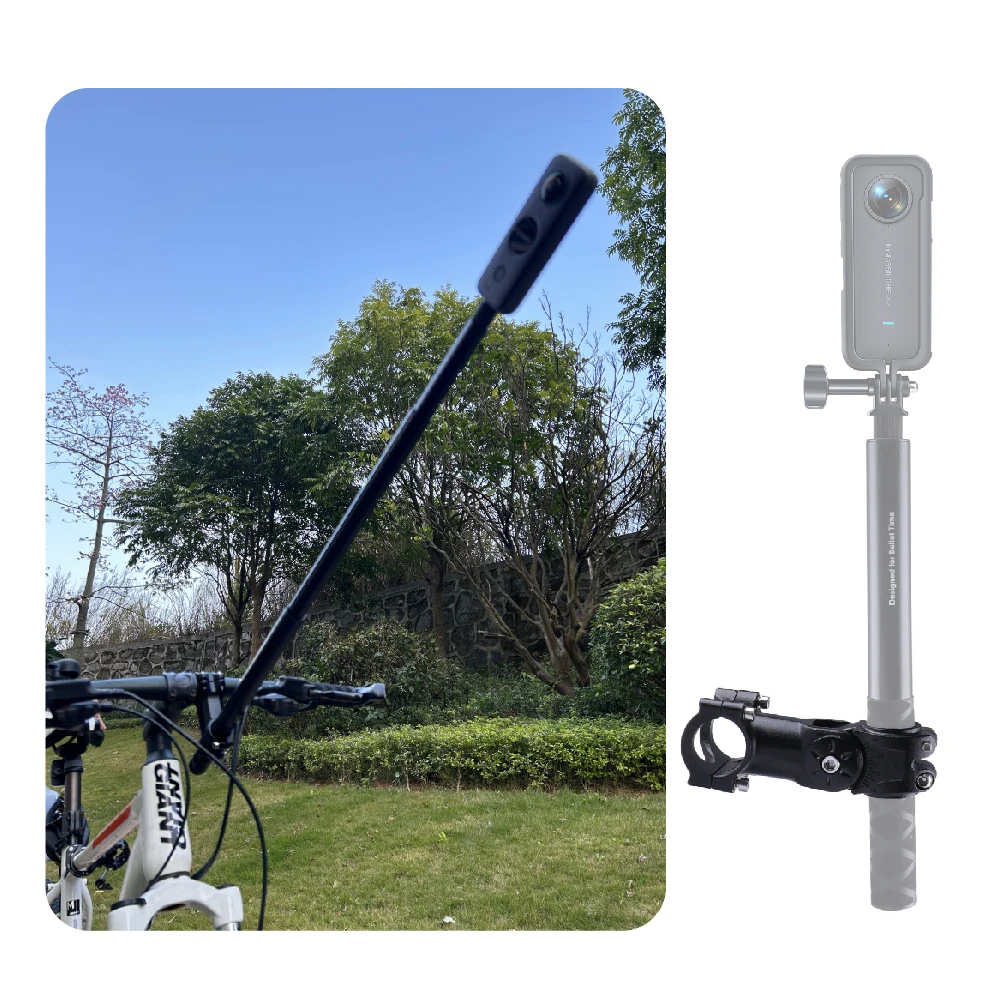 Soporte Asiento Bici 360 Soporte Para Cámara Insta360 En Bicicleta