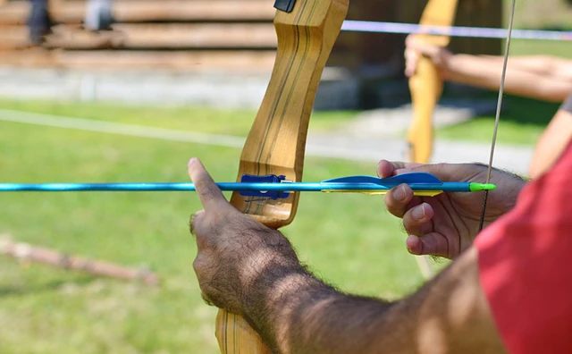 Corda Per Arco Da Caccia VBESTLIFE - 12 Fili Di Ricambio Per Archi Ricurvi Americani (60 Pollici) - Foto 3
