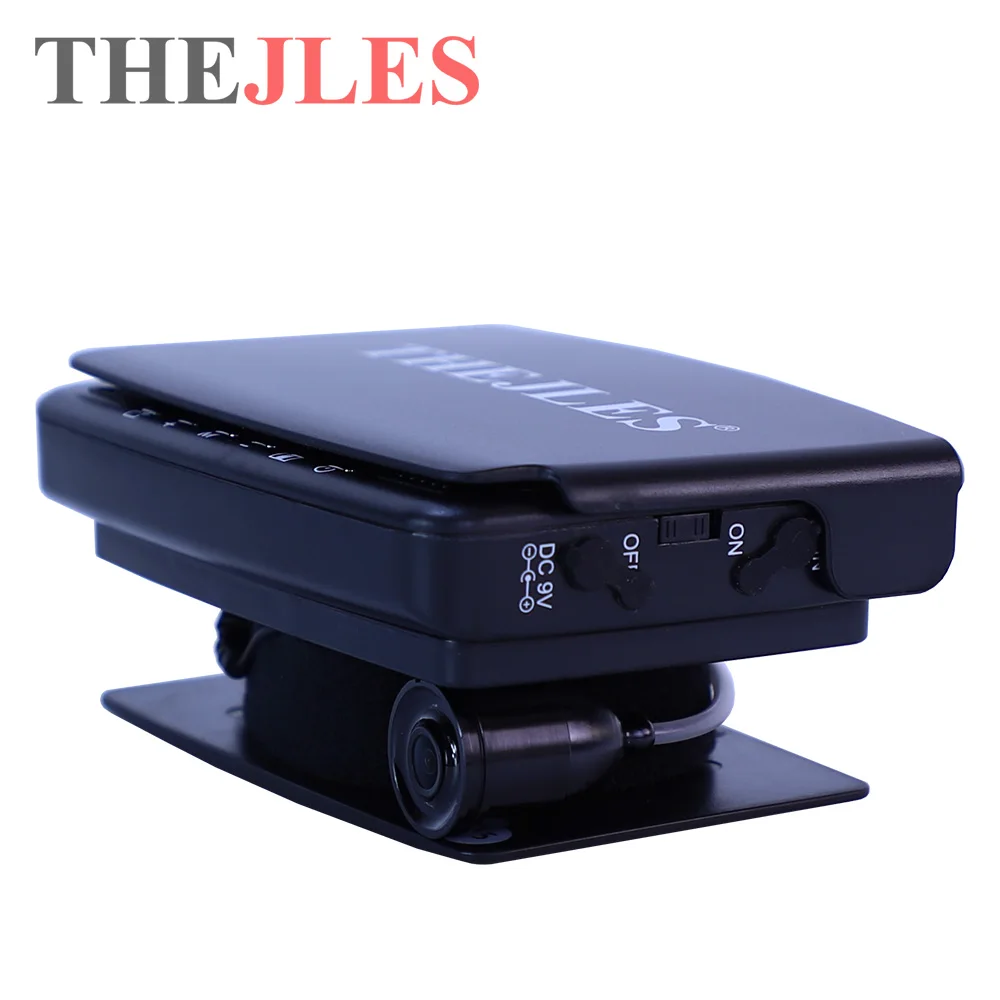 THEJLES 1000TVL HD Ice Fishing Visual Fish Finder 4.3-Inch IPS LCD Monitor Supports Underwater Camera Light Control Function