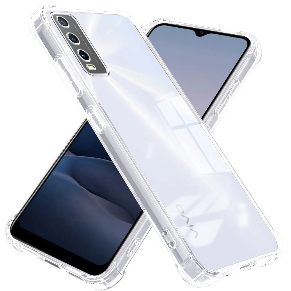 Clear Soft Silicone Airbag Shockproof Bumper Phone Case