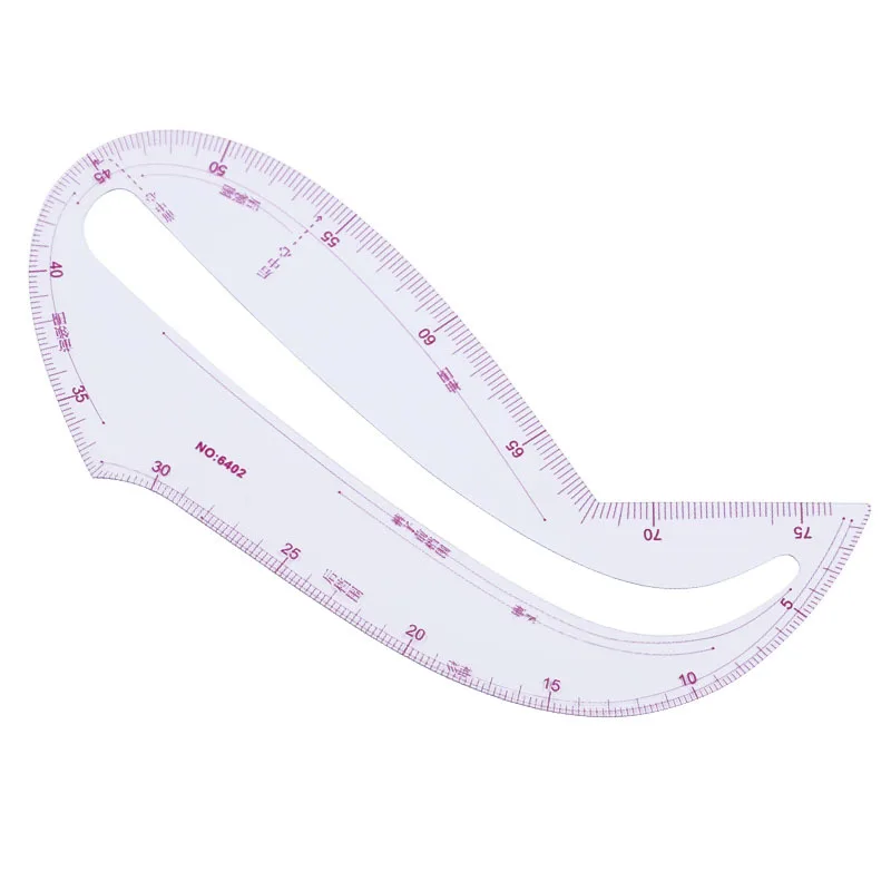 Description Picture 5 of itemFrench Curve Sewing Ruler Sewing Machine Ruler Cutting Ruler Clothing Sample Metric Rulers Sewing Accessories & Tools Drawing