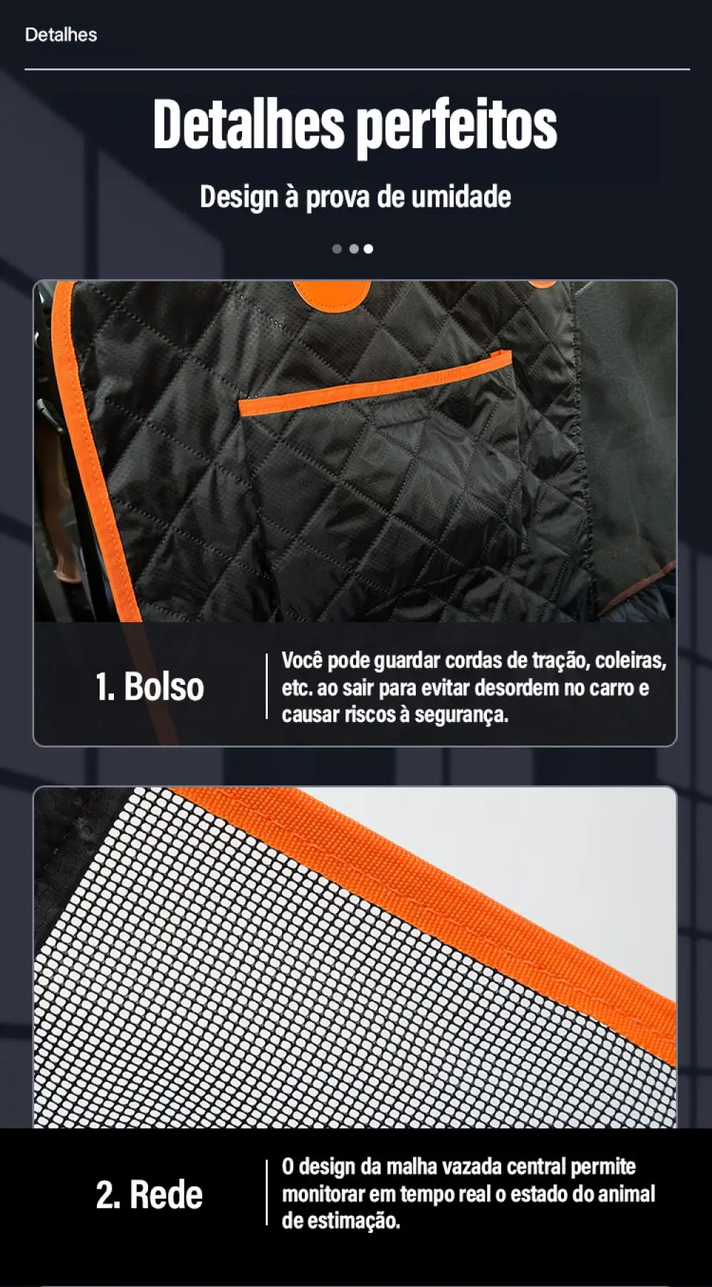 Capa Protetora de Carro para Cães e Gatos 7 S46996066967f44f5aa8fa328276064e6R