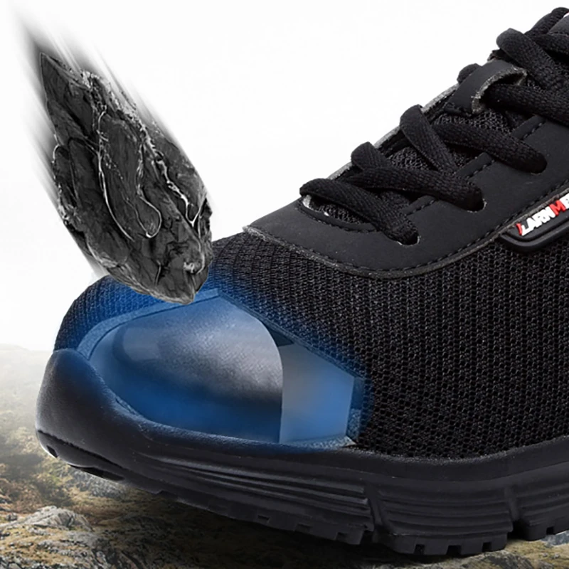 Women's safety work shoes anti-static steel toe safety shoes