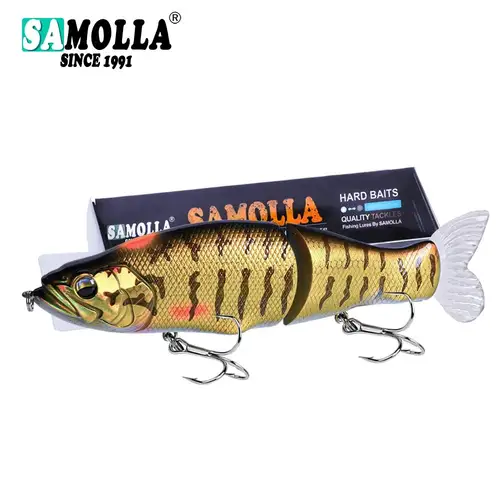 Slow Sinking SwimBaits Fishing Lures 30G Whopper Vibration Soft Tail Or Pike And Bass Hard Baits Isca Artificiall Accessories - Image 13