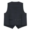 Suit Vest With Bow Tie Pocket Square Cufflinks Light Blue Black Red Paisley Luxury Wedding Prom Tuxedo Waistcoat for Men 4
