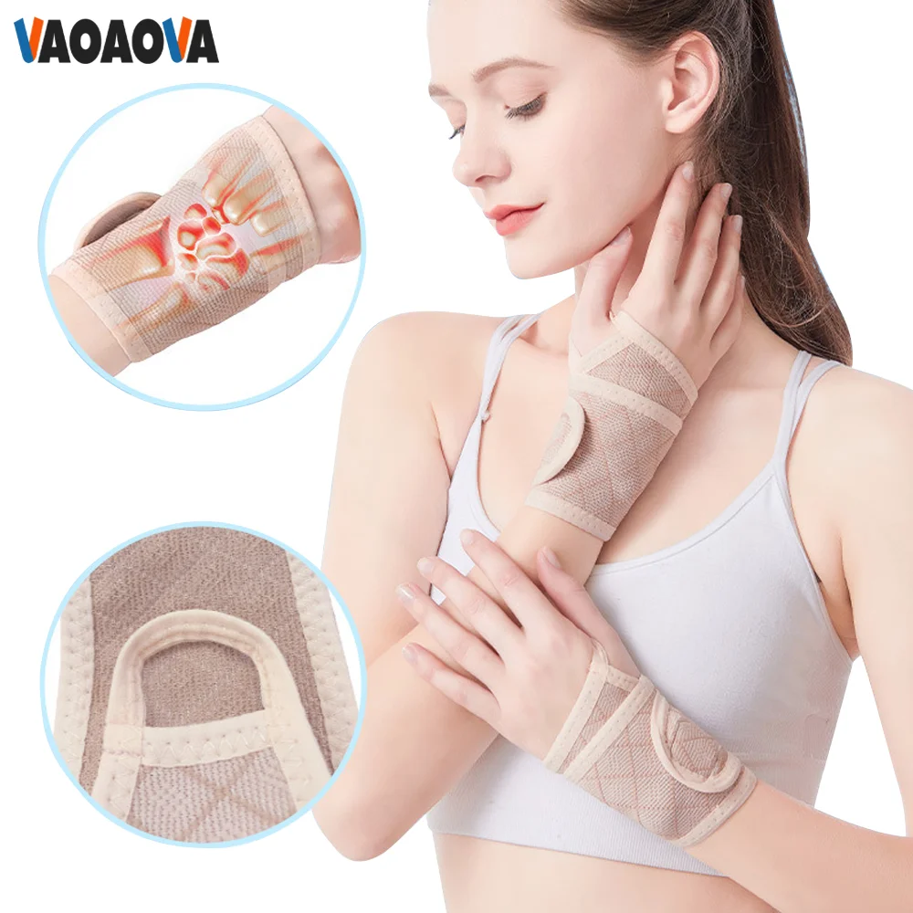

1Pair Wrist Compression Strap Wrist Brace Sport Support For Fitness Weightlifting Tendonitis Carpal Tunnel Arthritis Pain Relief