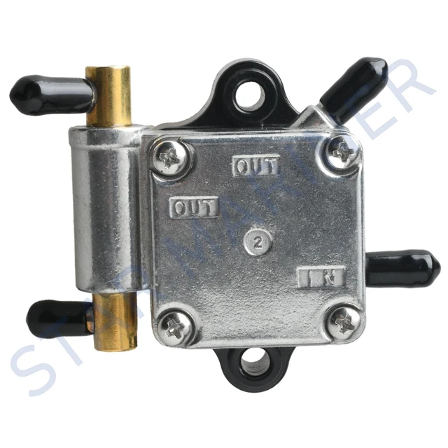 電磁ポンプ 燃料ポンプ マーキュリー 35 50 60 115 225 HP 船外機 2 ストローク フューエルポンプ 用 マーキュリー 35 50  60 115 225 馬力船外機 2 ストローク 30 40 45 55 65 75 トーハツ フューエルポンプ＆ガスケット 2ストローク船外機