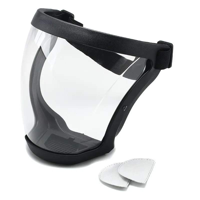 Work Protection Mask Full Face Protector Shield Transparent Facial Protector Face Protective Screen Kitchen Accessories Gadgets work protection mask