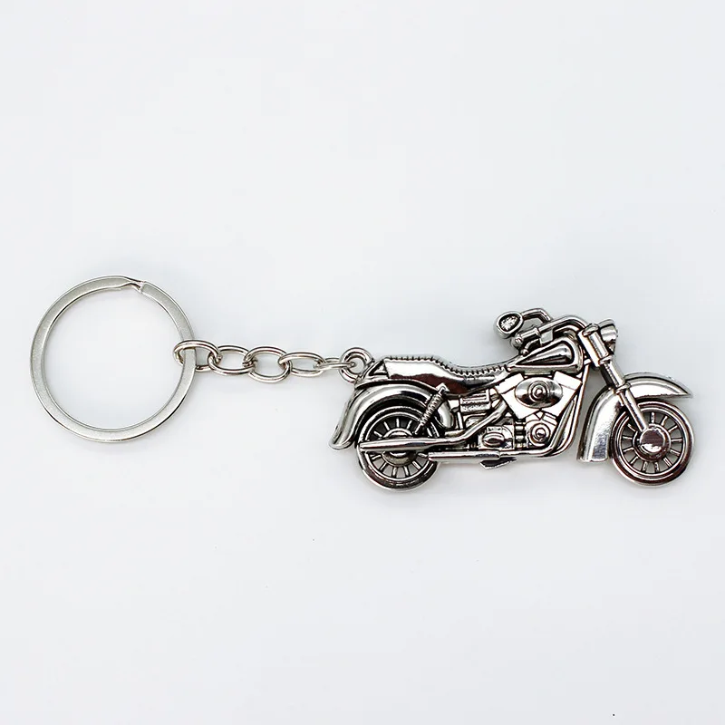 Alloy Motorcycle Keychain Pendant Personality Key Chain For Male And Female Students