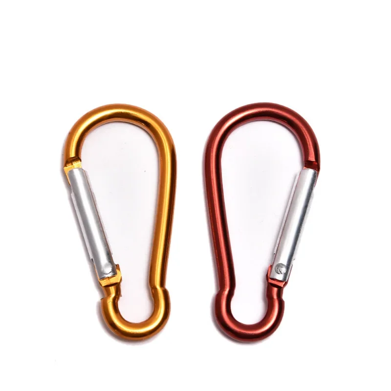 Climbing Carabiner Aluminum Carabiner Key Chain Clip 1-10PCS