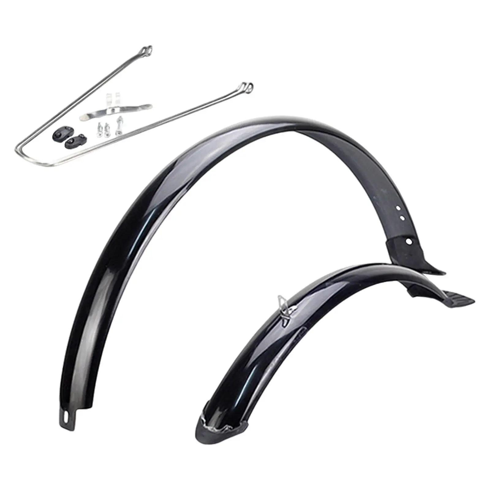 Bike Front Rear Fenders for 26 inch Tires Wheel Protection Bike Mudguards for Fittings Biking Road Bikes Riding Mountain Bikes