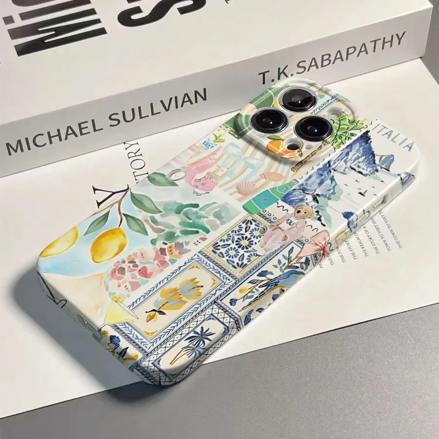 Creative Pattern Hard Cover Case