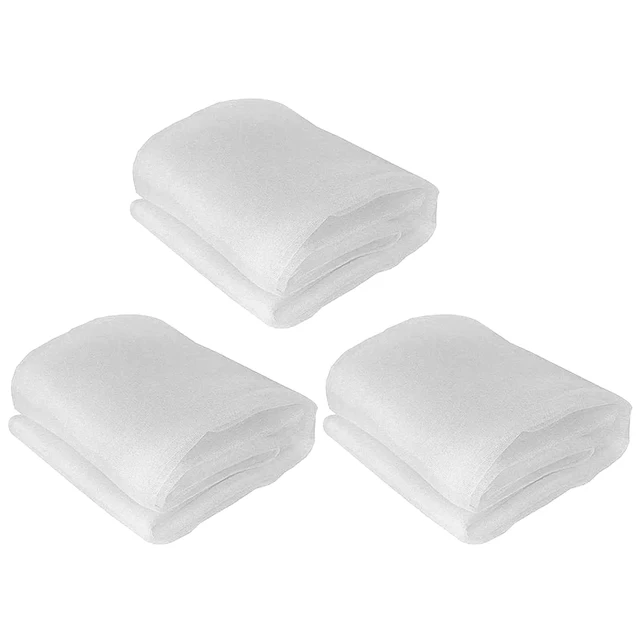 3 db Növényfedelek Húzózsinórral, Újrahasznosítható Időjárással Szemben Ellenálló Paradicsomfaj Védelmezője A Madarak Virágháló Kerti Táskáknak - Image 4