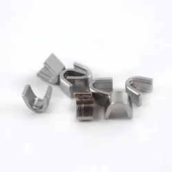 Zipper Stopper and End Lock DIY Repair Kit - 50g Non-Slip Tail Clip for Metal, Nylon, and Resin Zippers (Silver)