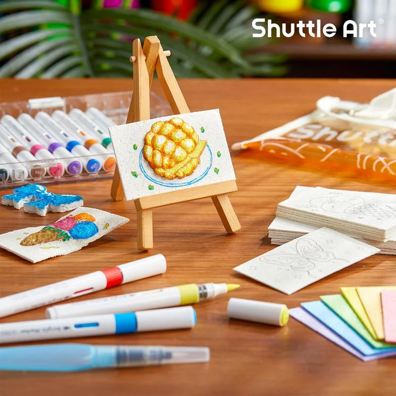 10~50Pcs DIY Foam Texture Painting Paper Handicraft Educational Toy Puffy Texture Paper Magic Drawing Tools for Children