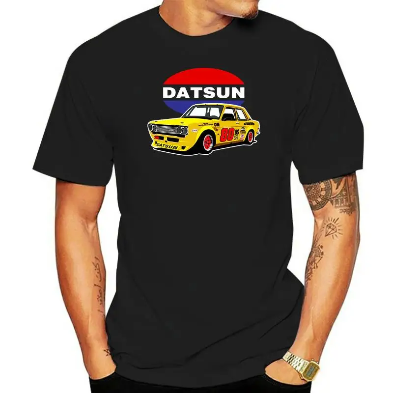 

2020 Fashion Datsun 510 Race Car Racing Mens T-Shirt Tee